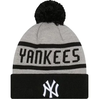 Čepice Klubový kulich New Era MLB JAKE CUFF BEANIE NEW YORK YANKEES OS Šedá, Černá, Bílá