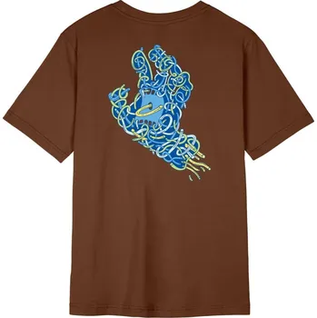 SANTA CRUZ triko - Tubular Hand T-Shirt Sepia (SEPIA)