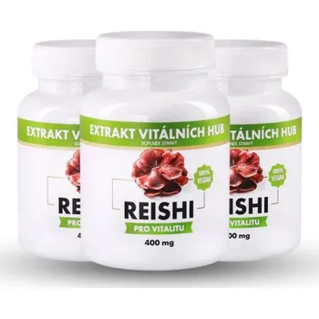 Přírodní produkt MycoNatura Reishi 120 kapslí 2 + 1 ZDARMA