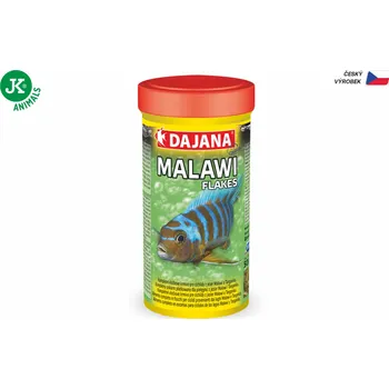 Krmivo pro rybičky Dajana Malawi Flakes, vločky – krmivo, 250 ml
