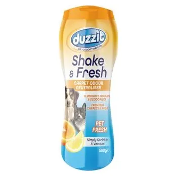 Podlahový mycí stroj Duzzit Shake&Fresh Vonný prášek na koberce Pet fresh 500g