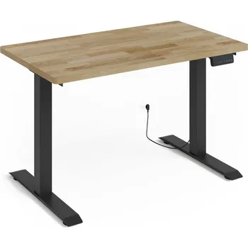 Psací stůl BIM Nastavitelný elektrický stůl BIMOTION 2S 120x65 Barva: Černý mat/přírodní dub