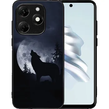 Pouzdro na tablet VSECHNONAMOBIL 92863 MY ART Ochranný kryt pro Tecno Spark 20C / Tecno Spark Go 2024 WOLF (247)