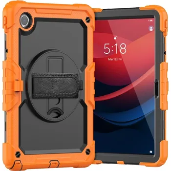 Pouzdro na tablet VSECHNONAMOBIL 73785 SOLID 360 Odolný obal pro Lenovo Tab M11 oranžový