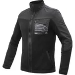 Pánská fleecová bunda Sensor TEDDY S Černá, Bílá