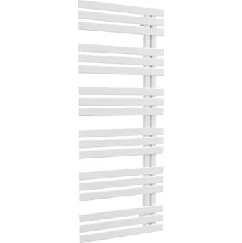 Radiátor Těleso koupelnové trubkové Isan Miro 972 x 500 mm, 395 W, levé, středové připojení, sněhově bílá RAL 9016