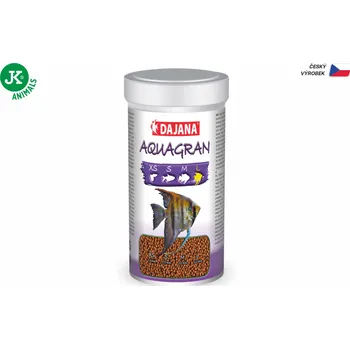 Krmivo pro rybičky Dajana Aquagran, granule – krmivo, velikost L, 250 ml