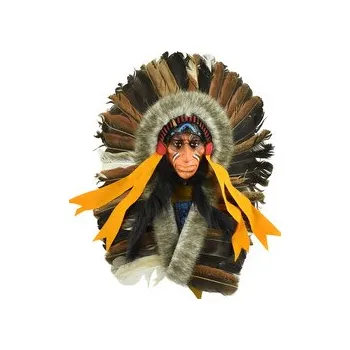 Závěsná dekorace Indiánský náčelník 25 cm - var. I