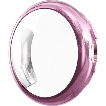 Příslušenství k chytrým hodinkám VSECHNONAMOBIL 91431 TPU FULL COVER Kryt pro Google Pixel Watch 3 45mm růžový