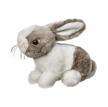 plyšák Króliczek szaro-biały 16cm