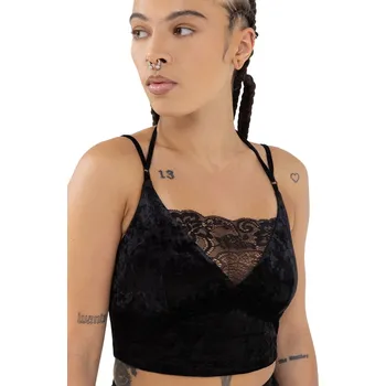 Dámské noční prádlo tílko dámské (pyžamo) KILLSTAR - Burnt - Black - XL