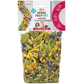 Pro hlodavce Limara Bylinná směs Herbahelp Chuť k jídlu 50 g