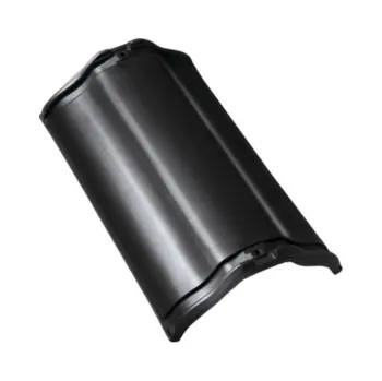 BRAMAC Hřebenáč vyrovnávací drážkový HO bez hrdla glazura černá