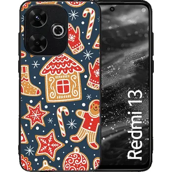 Vánoční dekorace VSECHNONAMOBIL 91012 MY ART Kryt s vánočním designem Xiaomi Redmi 13 CHRISTMAS (069)