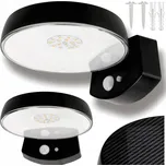 BERGE Venkovní solární svítidlo s pohybovým a soumrakovým senzorem