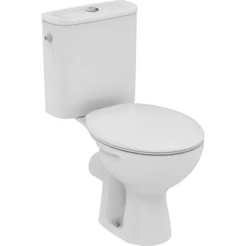 Klozet Klozet Kombi WC pack Ideal Standard Ullysse, vodorovný odpad, včetně zpomalovacího sedátka a nádržky, bílá