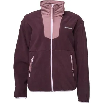 Dámská mikina Dámská fleecová bunda Columbia SEQUOIA GROVE FULL ZIP FLEECE S Vínová, Růžová, Bílá