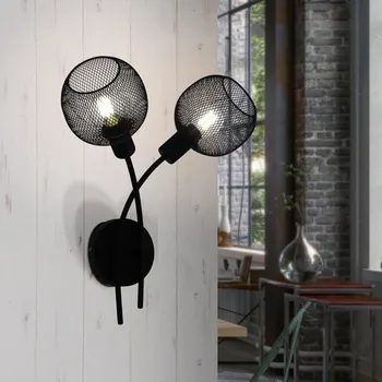 Nástěnné svítidlo Eglo 43375 - Nástěnné svítidlo WRINGTON 1 2xE14/40W/230V