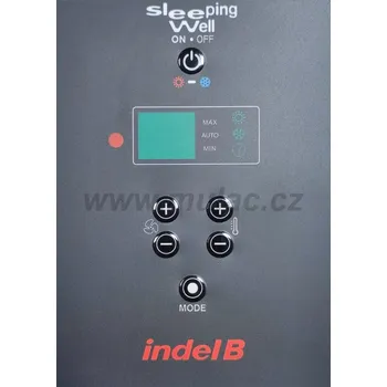 Sahara klimatizace Indel B SW477 samolepka displeje klimatizace Cube