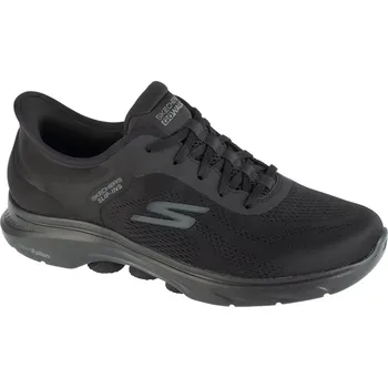 Pánské tenisky Černé pánské sportovní tenisky Skechers Go Walk 7 - Valin 216550-BBK Velikost: 43,5