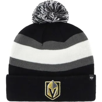 Čepice Zimní čepice 47 NHL VEGAS GOLDEN KNIGHTS BREAKAWAY CUFF KNIT OS Černá, Bílá, Šedá, Zlatá