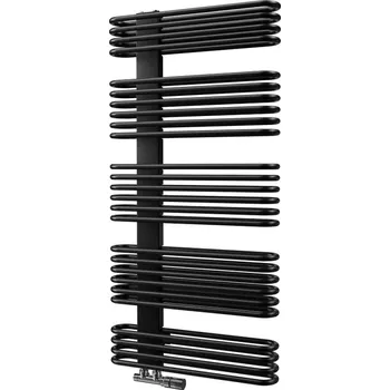 Radiátor Těleso koupelnové trubkové Isan Koro Plus 1215 x 600 mm, 1010 W, klasické připojení, sněhově bílá RAL 9016