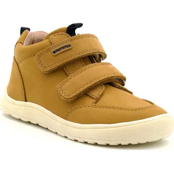 Chlapecké tenisky Protetika dětské barefoot kotníkové kožené celoroční boty Deril Beige Béžové Velikost: 32
