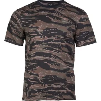 Pánské oblečení MIL-TEC Triko krátký rukáv TIGER STRIPE CAMO L TIGER STRIPE