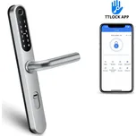BOT Chytrá klika TTLock V1 72-92mm variabilní Barva: Stříbrná
