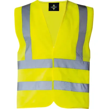 reflexní vesta Korntex Hannover Unisex bezpečnostní vesta KX140 Signal Yellow 7XL