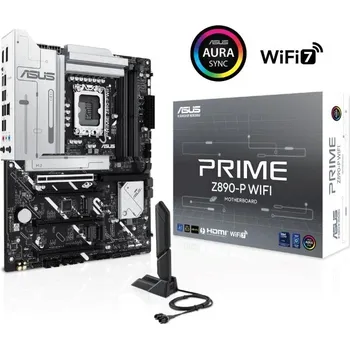 Základní deska ASUS MB Sc LGA1851 PRIME Z890-P WIFI, Intel Z890, 4xDDR5, 1xDP, 1xHDMI, 1xThunderbolt, WI-FI, ATX 90MB1I70-M0EAY0
