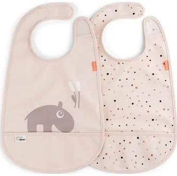 DONE BY DEER Set 2ks bryndáčků Ozzo - růžový