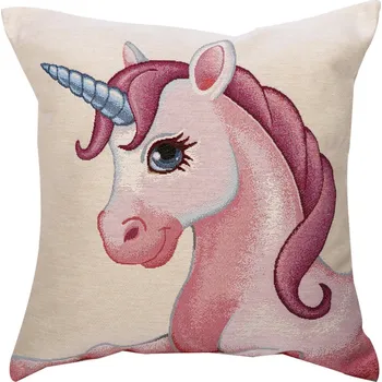 Polštář NábytekProNás Dekorační polštářek PONY - jednorožec