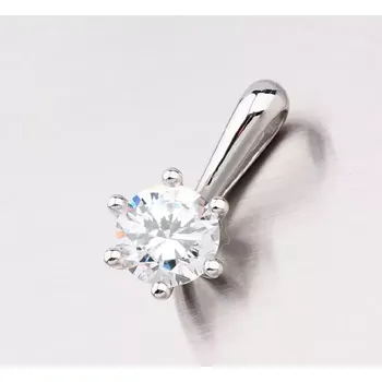 Přívěsek Dámský přívěsek bílé zlato 585 zirkon GZ2488B