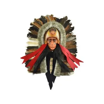 Závěsná dekorace Indiánský náčelník 25 cm - var. R