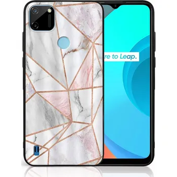 Pouzdro na tablet VSECHNONAMOBIL 45093 MY ART Silikónový obal Realme C11 PINK MARBLE (143)