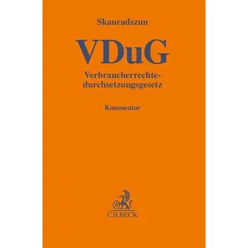 Verbraucherrechtedurchsetzungsgesetz - Skauradszun, Dominik
