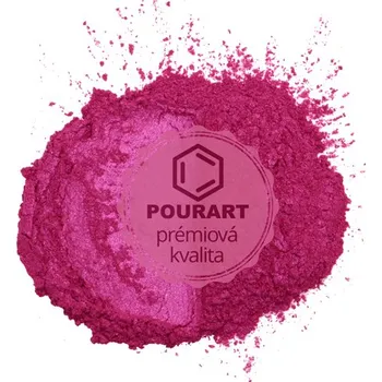 PourArt Metalický prášek DK418 Pearl Redish Magenta 10g