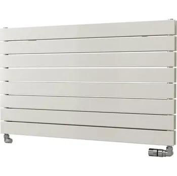 Radiátor Těleso topné designové Isan Collom Double Horizontal 1000 x 602 mm, 921 W, klasické připojení, sněhově bílá RAL 9016