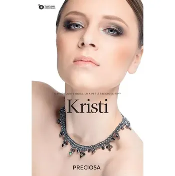 Náhrdelník KORÁLKOVÁ STAVEBNICE - Náhrdelník KRISTI (1ks) (Náhrdelník z rokajlu a perlí PRECIOSA Pip)