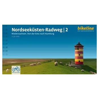 Cestování Nordseeküsten-Radweg. 1:75000 / Nordseeküsten-Radweg 2 - Verlag, Esterbauer