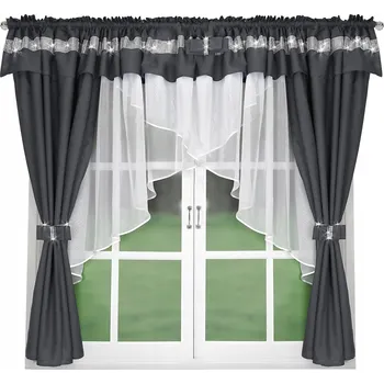 Záclona Hotová Záclona Grenada 400x155 VOÁL Zirkon