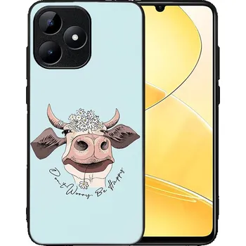 Příslušenství pro tablet VSECHNONAMOBIL 90699 MY ART Ochranný kryt pro Realme C53 HAPPY COW (181)