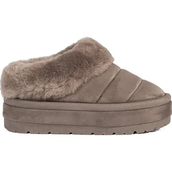 Dámské tenisky Světle hnědé nízké nazouvací dámské válenky s kožešinou 9042TA Velikost: 38