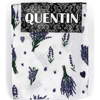 Kuchyňská zástěra Kuchyňská zástěra PROVANCE 3 QK-195, levandule, bílo-fialová 60x75cm