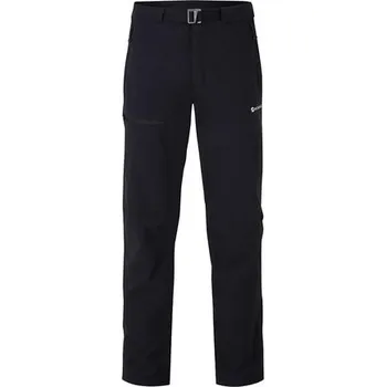 Pánské oblečení Montane Tenacity Pants, Black - pánské softshellové kalhoty (regular) L + Doprava zdarma