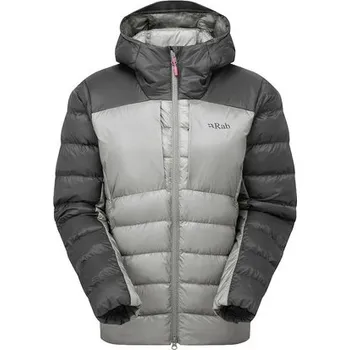 Rab Womens Cirrus Ultra Hoody Jacket, Graphene/Light Zinc - dámská zimní bunda M + Doprava zdarma