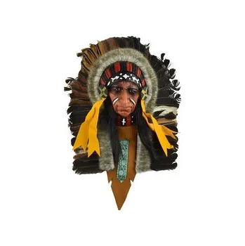 Závěsná dekorace Indiánský náčelník 30 cm - var. U