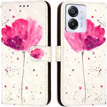 Pouzdro na tablet VSECHNONAMOBIL 91455 ART Peněženkový kryt pro Blackview Color 8 FLOWER