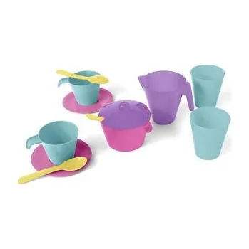 Dětská kuchyňka Zestaw naczyń 12el różowy